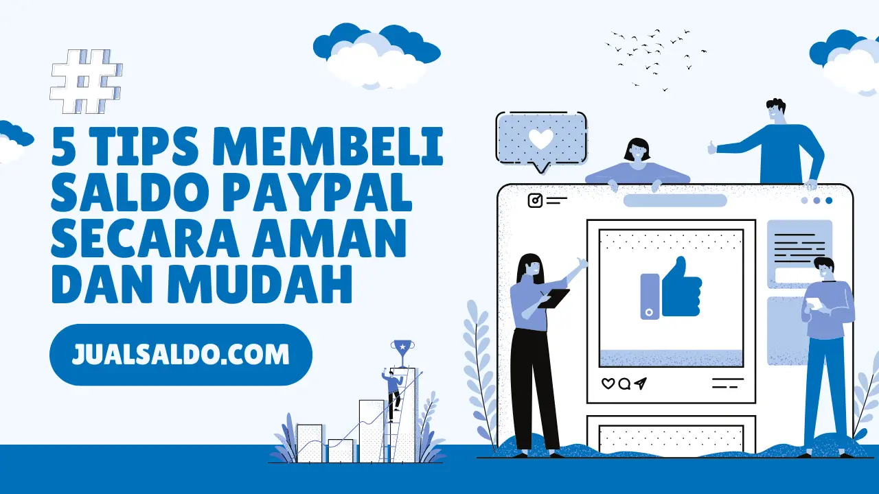 Jual Saldo PayPal Terpercaya & Aman Murah - JualSaldo.com