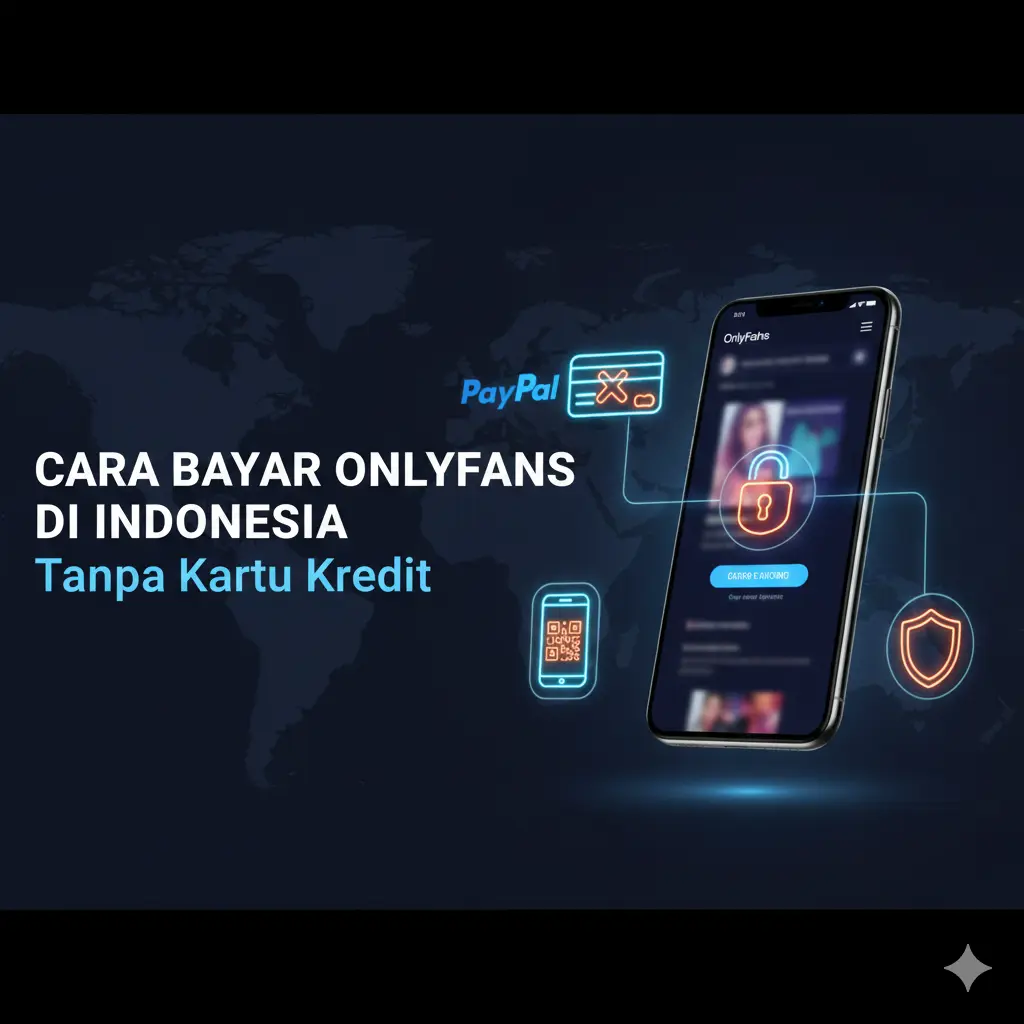 Cara Bayar OnlyFans Indonesia & Jasa VCC Top Up Terpercaya