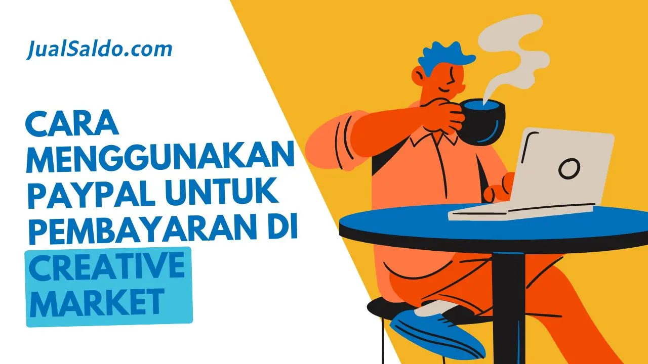 Beli Font di Creative Market Pakai PayPal Aman di JualSaldo