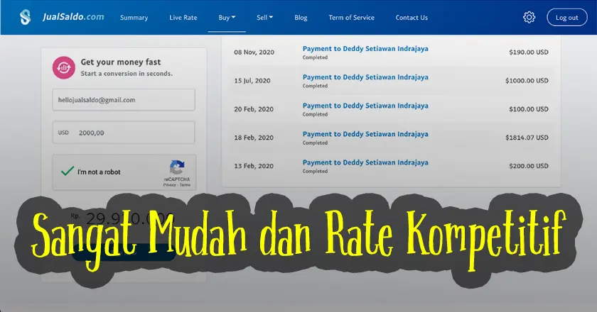 Cara Mudah Isi Saldo PayPal & Jasa Top Up PayPal Terpercaya