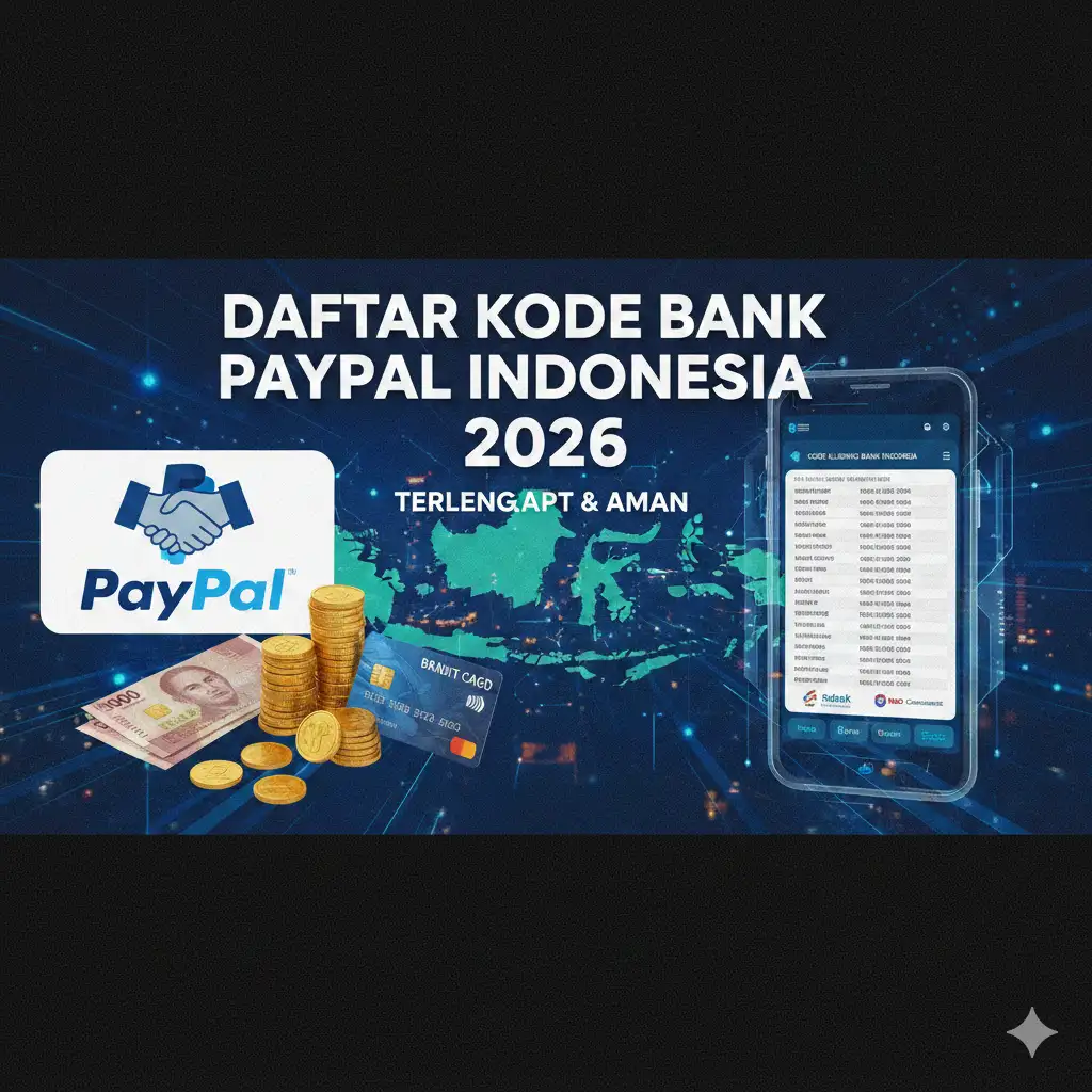 Tarik Saldo PayPal Ke Bank Lokal Indonesia Kode Bank Cepat